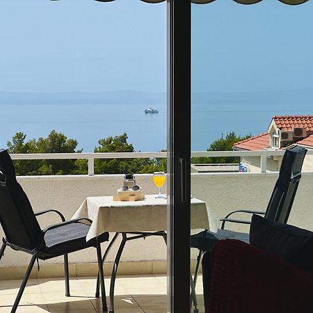Penthouse Studio With Sea View Makarska Kültér fotó