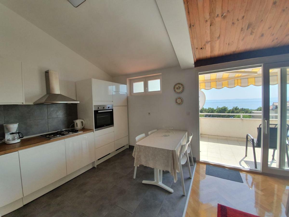 Penthouse Studio With Sea View Makarska Kültér fotó